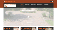 Desktop Screenshot of gulfcoastpaversflorida.com